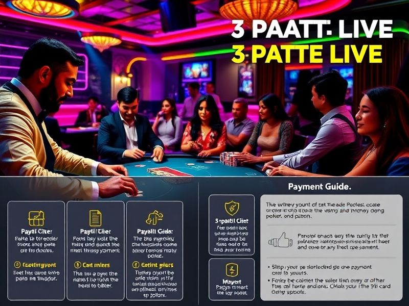 3 Patti Live brings the excitement of the popular Indian card game to your screen in real time! Enjoy live dealer games, immersive gameplay, and high-stakes betting, all with the convenience of playing from home.